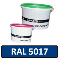 Foil color traffic blue RAL 5017 5 litre