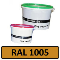 Foil color honey yellow RAL 1005 5 litre