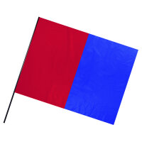 Foil flags according to pattern flame retardant