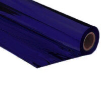 Metallic plastic film roll standard 1,5x30m - Navyblue