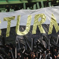 Plastic film stick Argentina 140x30cm - black