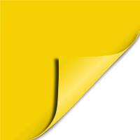 Plastic film stick Argentina 140x30cm - yellow