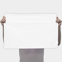 Plastic film sheet 50x75cm - white