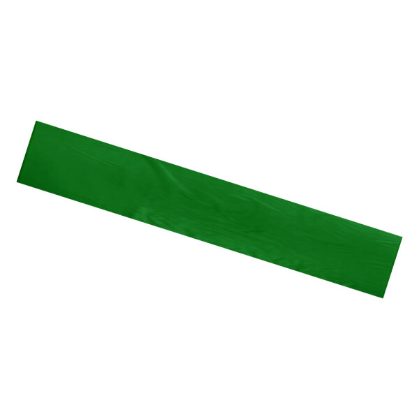 Plastic film scarf 150x25cm - green