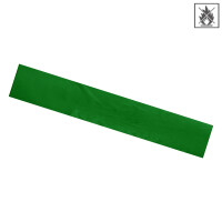 Plastic film scarf fire retardant 150 x 25cm - green