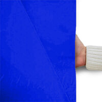 Plastic film sheet fire retardant 50x75cm - blue