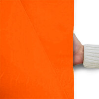 Plastic film sheet fire retardant 50x75cm - orange