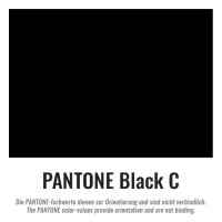 Plastic film sheet fire retardant 50x75cm - black