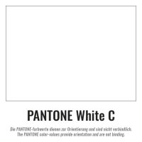Plastic film sheet 75x90cm - white