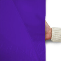 Plastic film vest standard fire retardant - 75x75cm - purple