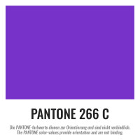 Plastic film vest standard fire retardant - 75x75cm - purple