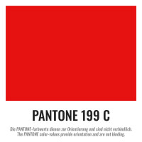 Plastic film vest standard fire retardant - 100x75cm - red