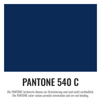 Plastic film vest standard fire retardant - 100x75cm - dark blue