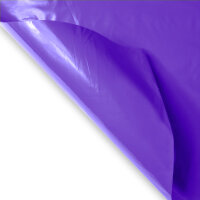 Plastic film seat cover 75x75cm - purple