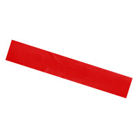 Plastic film scarf 150x50cm - red