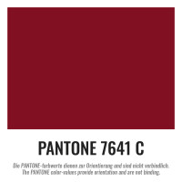Plastic film scarf 150x50cm - wine red