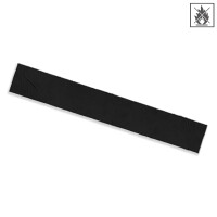 Plastic film scarf fire retardant 150x50cm - black
