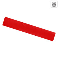 Plastic film scarf fire retardant 150x50cm - red