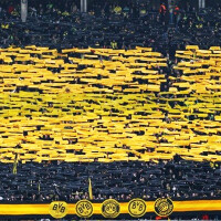 Plastic film scarf fire retardant 150x50cm - yellow