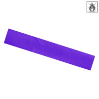 Plastic film scarf fire retardant 150x50cm - purple