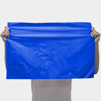 Plastic film sheet fire retardant 75x90cm -  blue