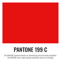 Plastic film sheet fire retardant 75x90cm - red