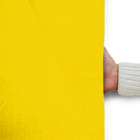 Plastic film sheet fire retardant 75x90cm -  yellow
