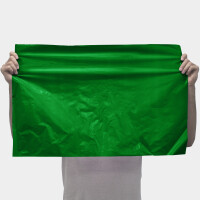 Plastic film sheet fire retardant 75x90cm -  green