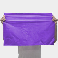 Plastic film sheet fire retardant 75x90cm - purple