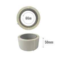 Tape standard 50mm x 66m - white