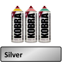 Spraydose Silver 400 ml - KOBRA