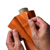 Lacquer film premium - dark orange - 1,3x30m