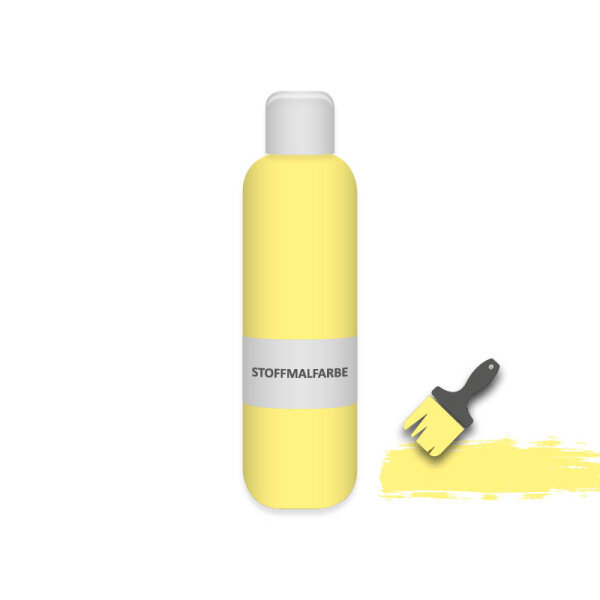 Fabricpaint light yellow 500 ml