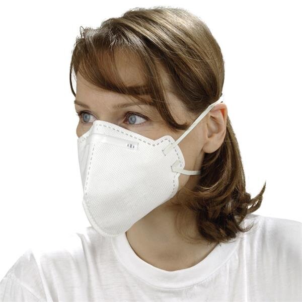 Particulate-removing respirator FFP1