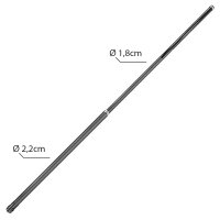 Telescopic pole premium 2m