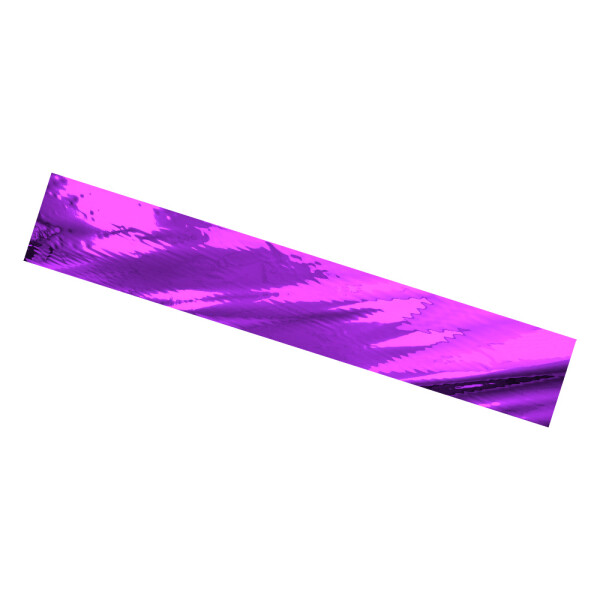 Plastic film scarves metallic flame retardant 150x50cm - violet