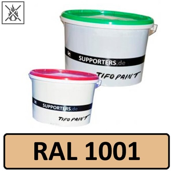 Polyester substance color RAL 1001 - flame retardant