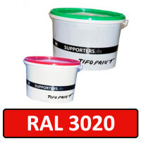 Paper color traffic red RAL 3020