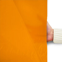 Plastic film seat covering roll 0,75x200m - orange