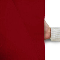 Plastic film roll standard fire retardant 1,5x100m - wine red