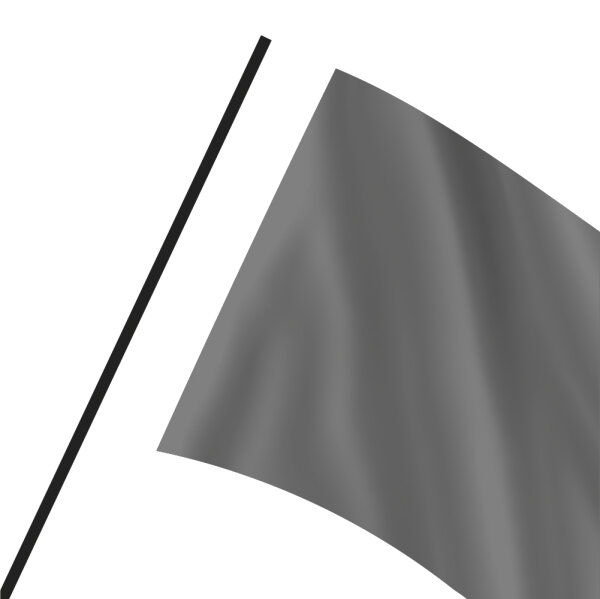 Staff and flag separate